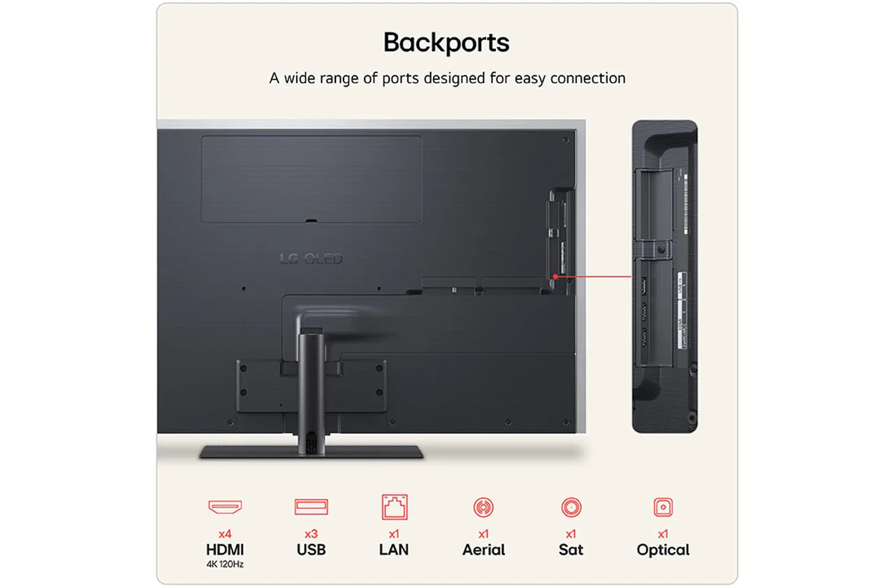 LG 55-inch 4K OLED evo AI TV | OLED55G66LS.AEI