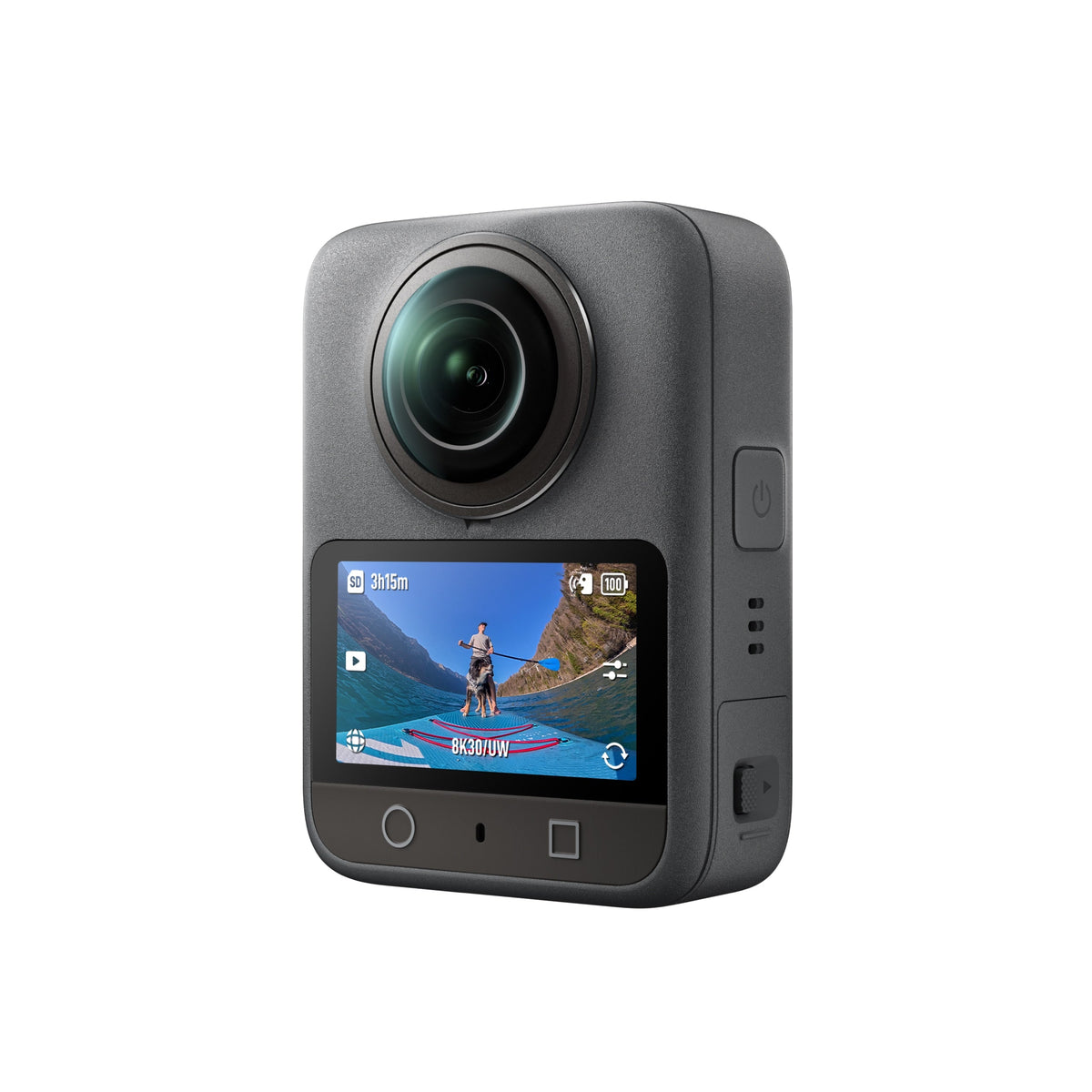 DJI Osmo 360 8K 360° Camera Adventure Combo - rear screen
