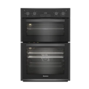Blomberg 90cm Built-in Fan Double Oven Dark Steel | RODN9202DX