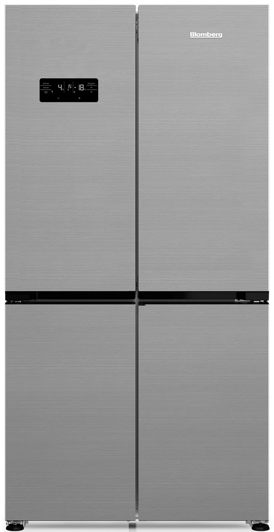 Blomberg 4 Door Fridge Freezer with VitaminCare+ Stainless Steel | KQD114VPX