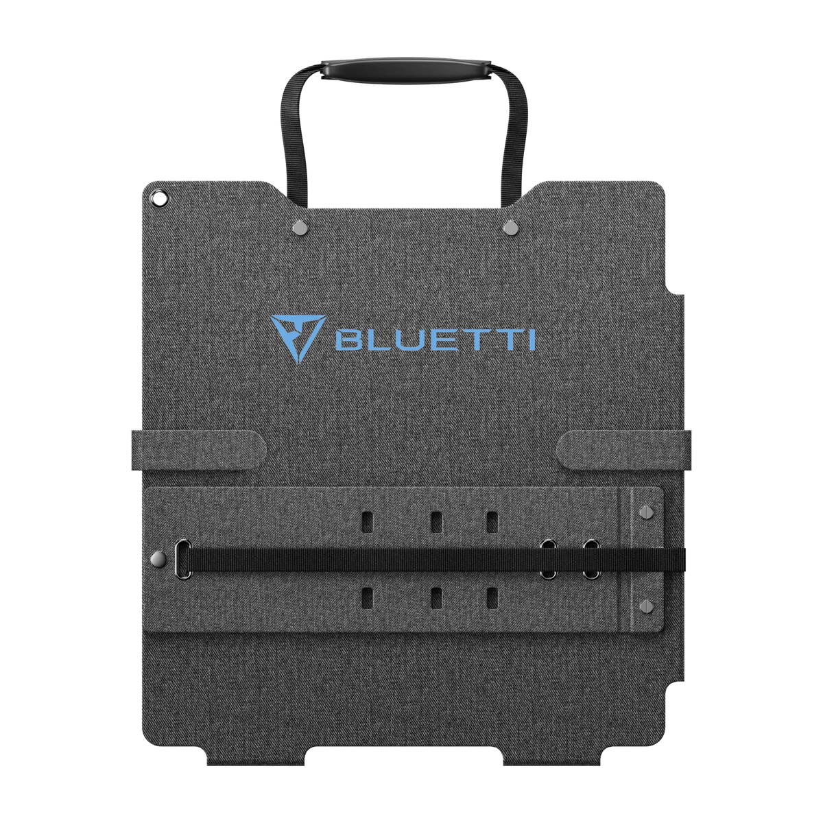 BLUETTI SORA 130 130W Portable Solar Panel - folded with carry handle