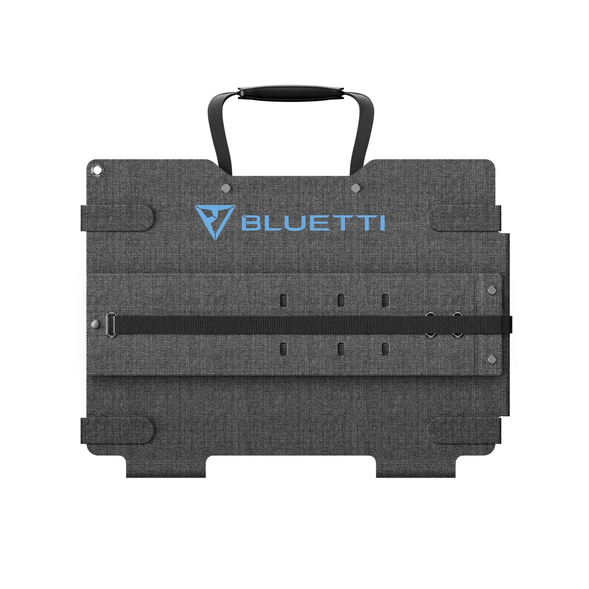 BLUETTI SORA 220 220W Portable Solar Panel - folded with carry handle
