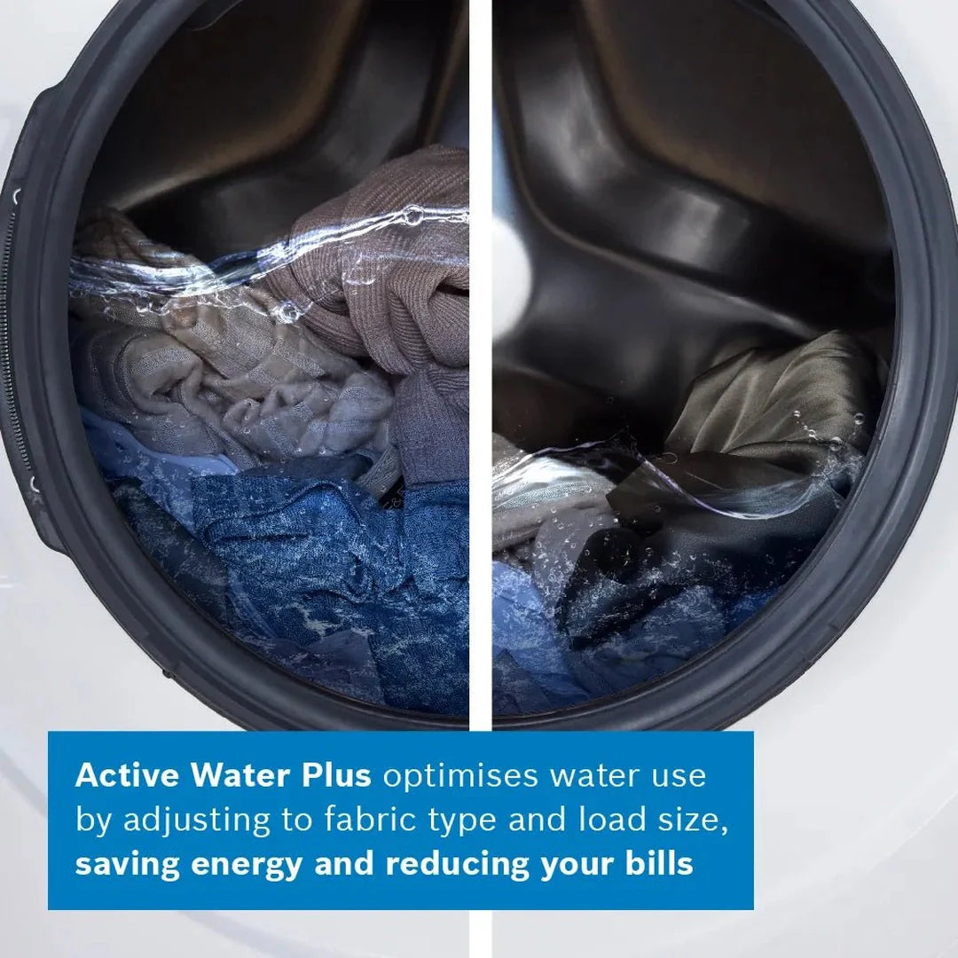 Bosch Series 4 Washing machine, Front Loader 9kg 1400 rpm - White | WAN28259GB Bosch Washing Machine Euronics Ireland