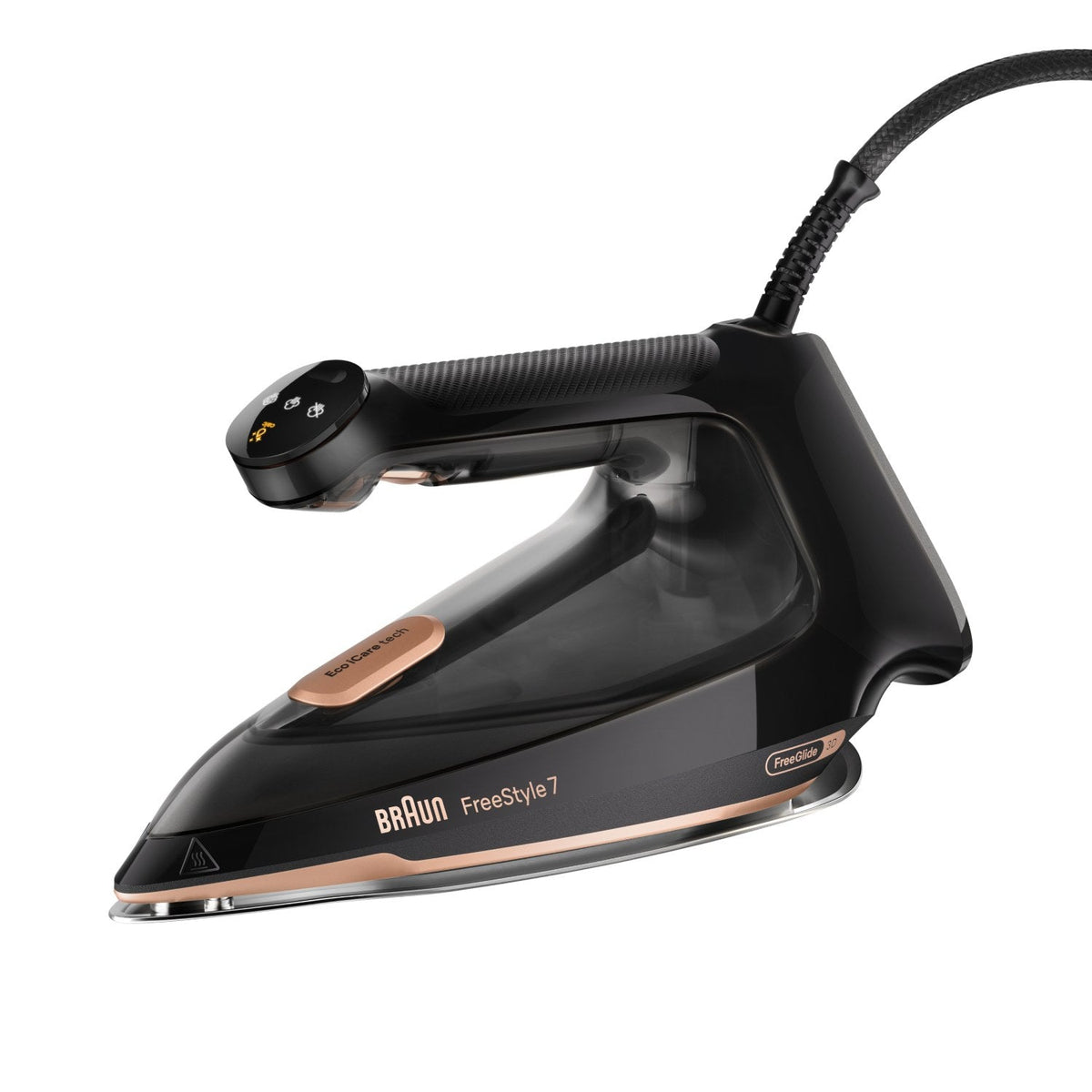 Braun FreeStyle 7 Steam Iron - Black - side view
