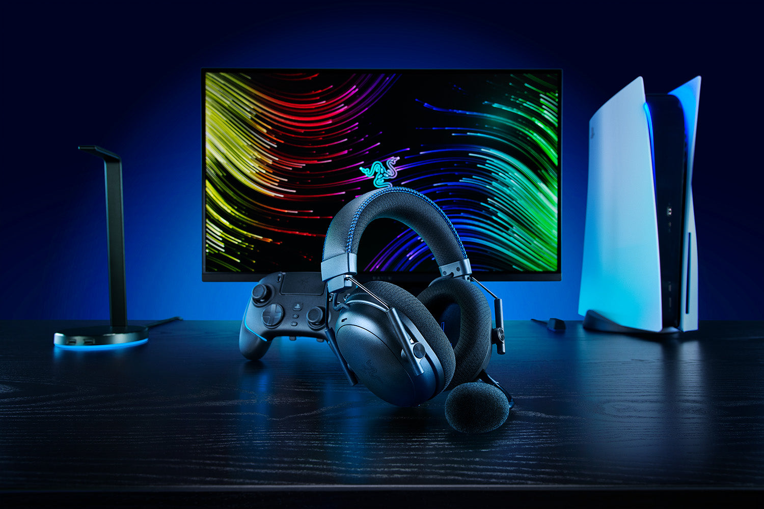 Razer BlackShark V3 Pro Wireless Gaming Headset for PlayStation, Black product image