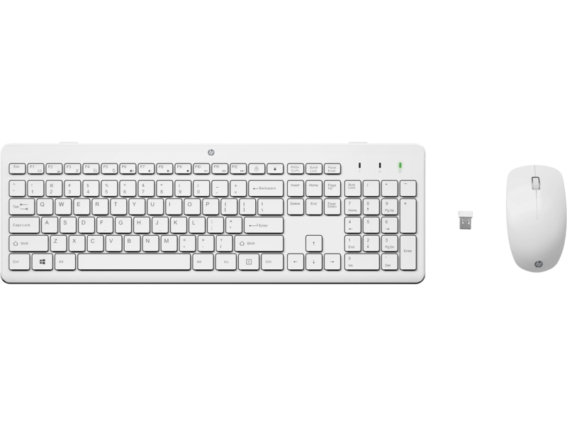 HP 230 Wireless Mouse and Keyboard Combo White | 3L1F0AA