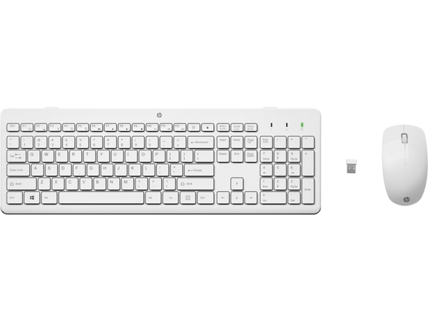 HP 230 Wireless Mouse and Keyboard Combo White | 3L1F0AA