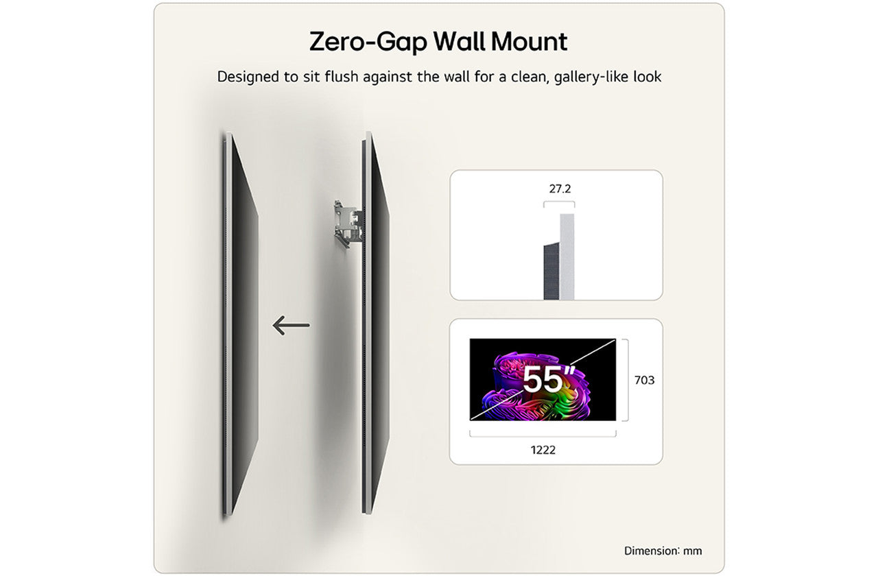 LG 65-inch G6 Series OLED evo AI 4K Smart TV | OLED65G64LW.AEI