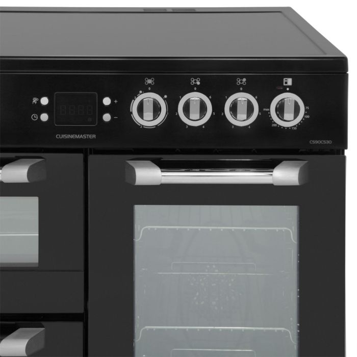 Leisure 90cm Electric Range Cooker with Three Ovens Cuisinemaster | CS90C530K
