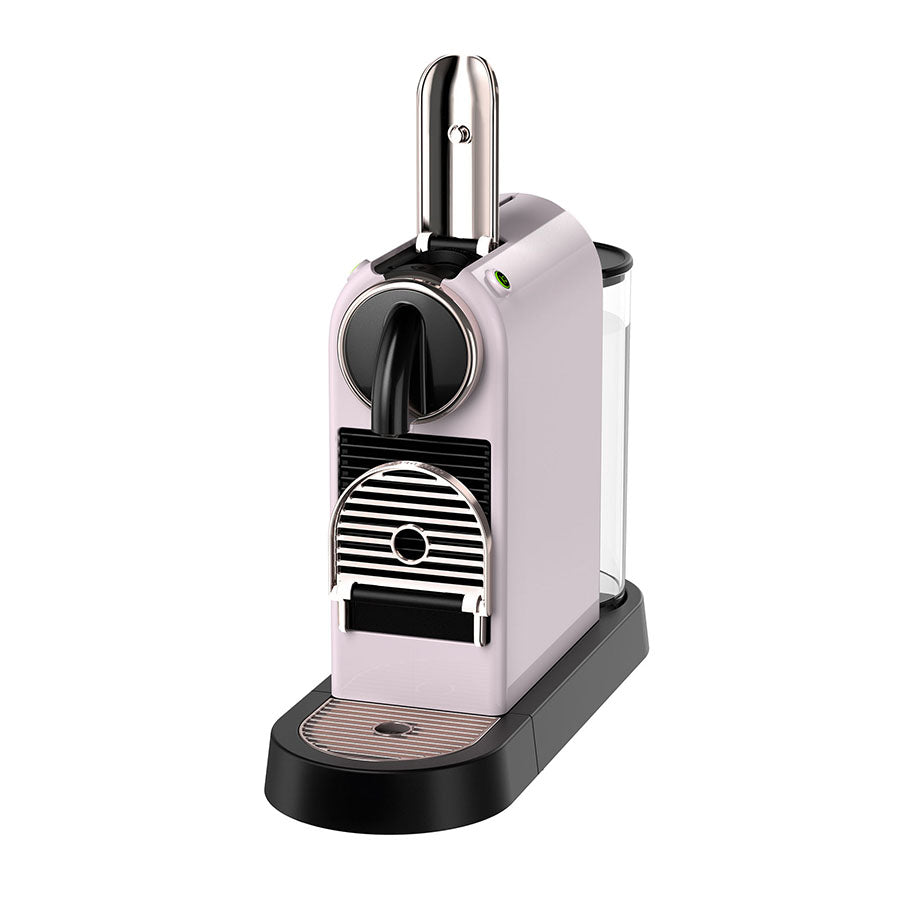 De'Longhi Nespresso Citiz Espresso Machine - Rose Pink - three-quarter view