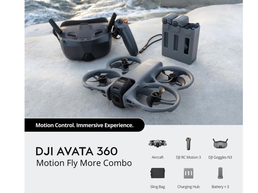 DJI Avata 360 Motion Fly More Combo Drone DJI King and Moffatt Ireland
