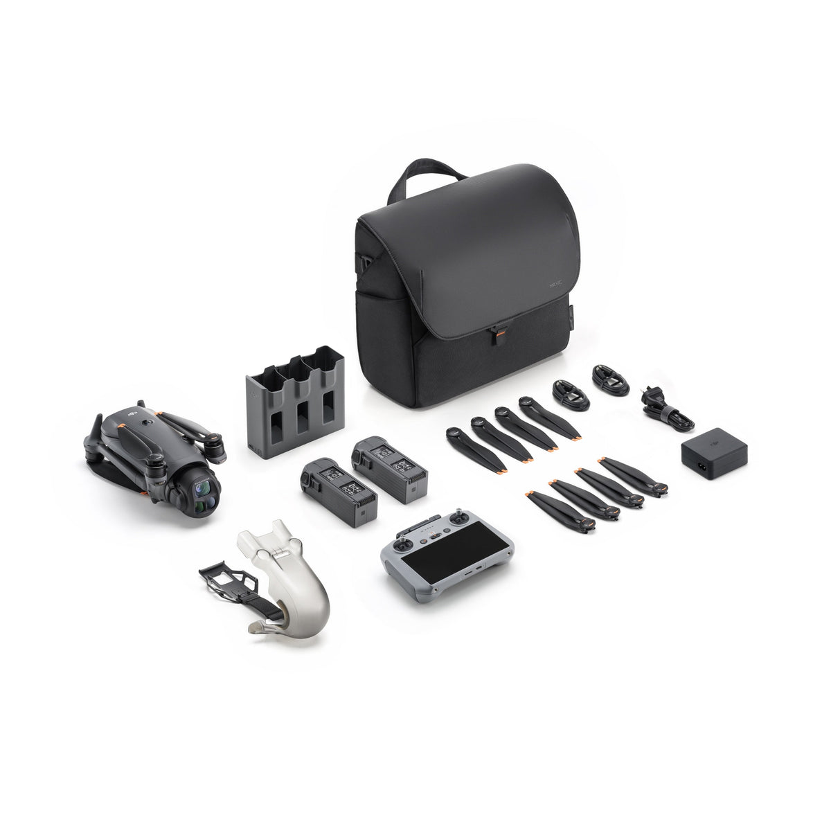 DJI Mavic 4 Pro Tri-Camera Drone Fly More Combo (DJI RC 2) - what's in the box