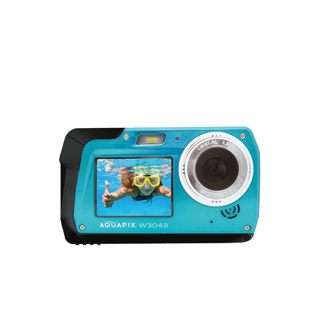 EasyPix Aquapix W3048 Edge Camera - Ice Blue | 267-10075
