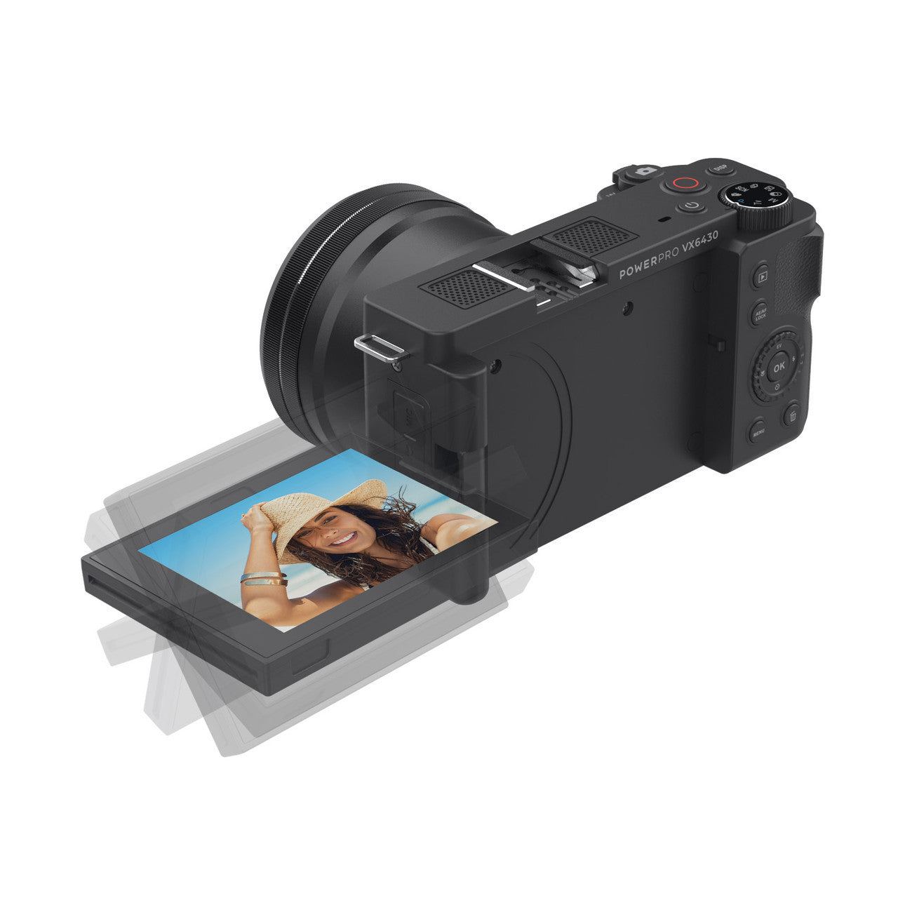 EasyPix PowerPro VX6430 Flip Screen Camera | 267-20205