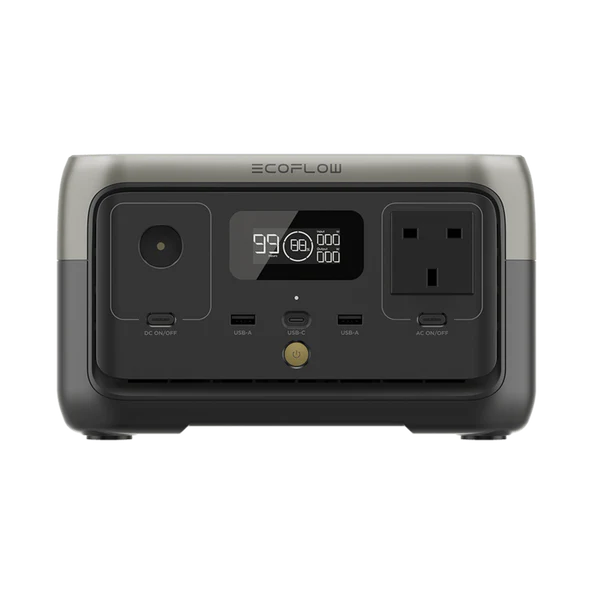 EcoFlow River 2 Portable Power Station | ZMR600-B-UK