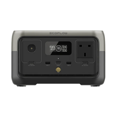 EcoFlow River 2 Portable Power Station | ZMR600-B-UK