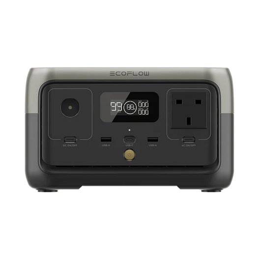 EcoFlow River 2 Portable Power Station | ZMR600-B-UK