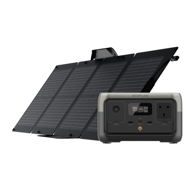 EcoFlow River 2 Portable Power Station | ZMR600-B-UK