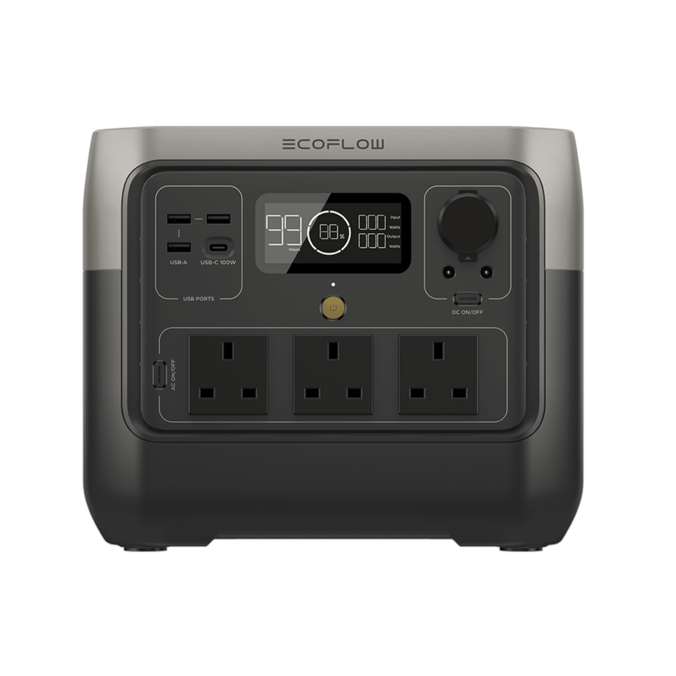 EcoFlow RIVER 2 Pro Portable Power Station | ZMR620-B-UK