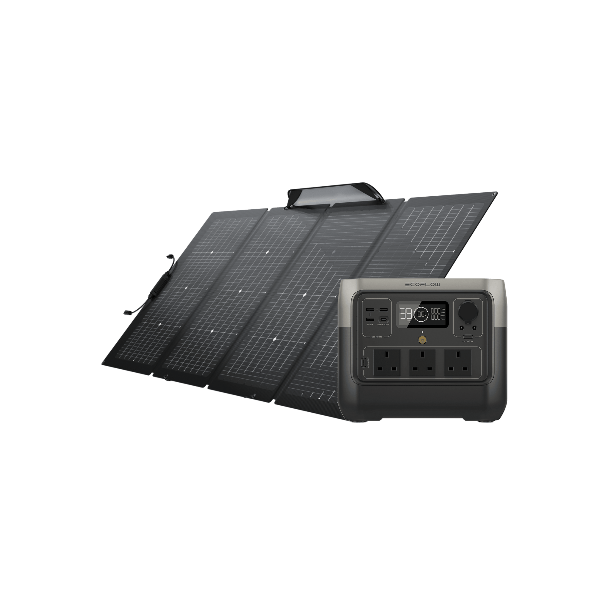 EcoFlow RIVER 2 Pro Portable Power Station | ZMR620-B-UK