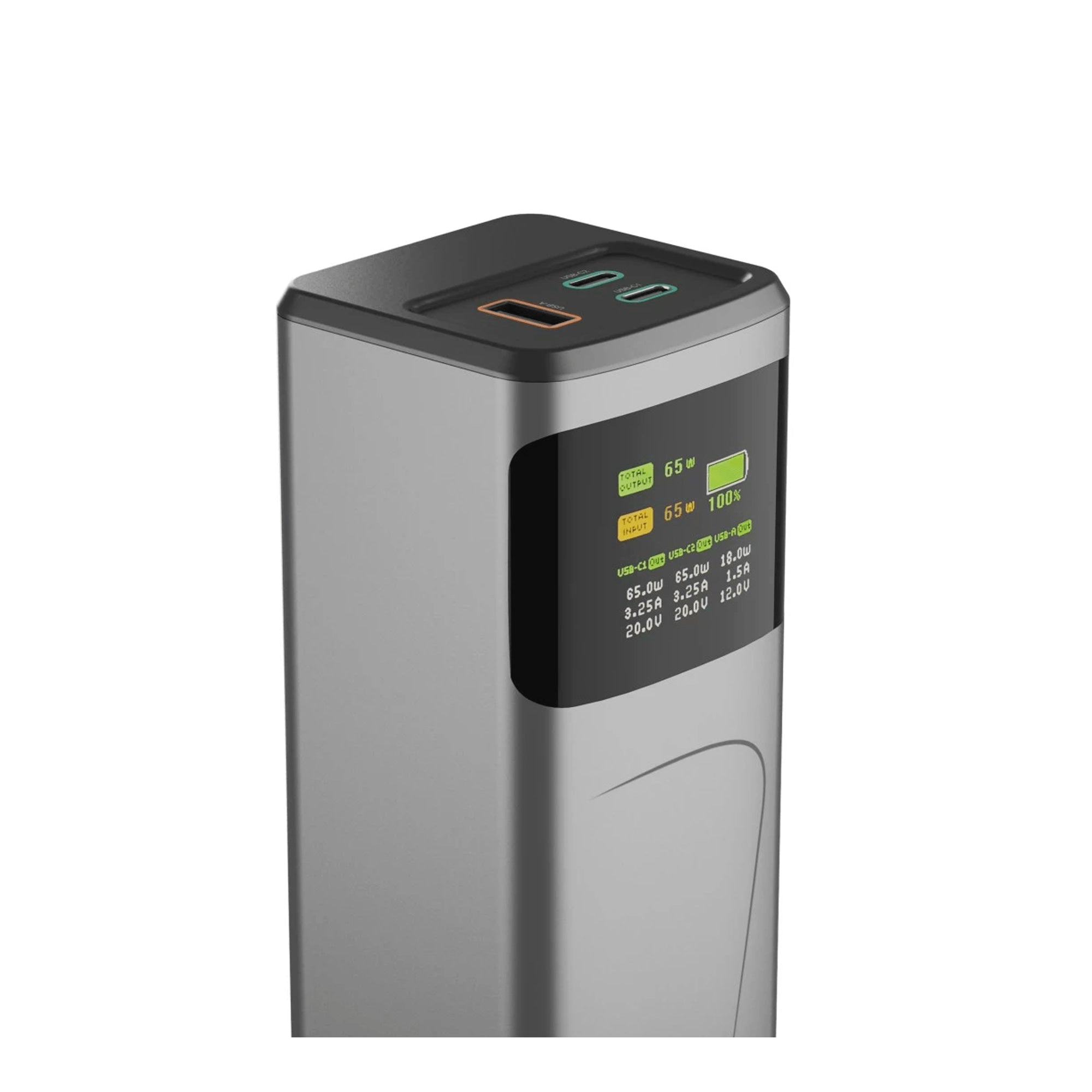 Hama High Power 65W 20,000mAh Fast Charging Power Bank | USB-C + USB-A | 536525