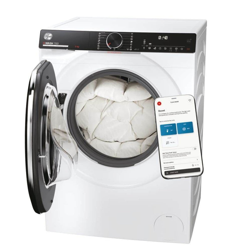 Hoover H-Wash 700 9Kg 1600 Spin Washing Machine | H7W69MBC-80