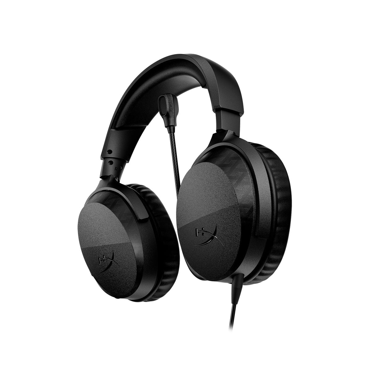 HyperX Cloud Stinger 3 Wired Gaming Headset - Black - angled view