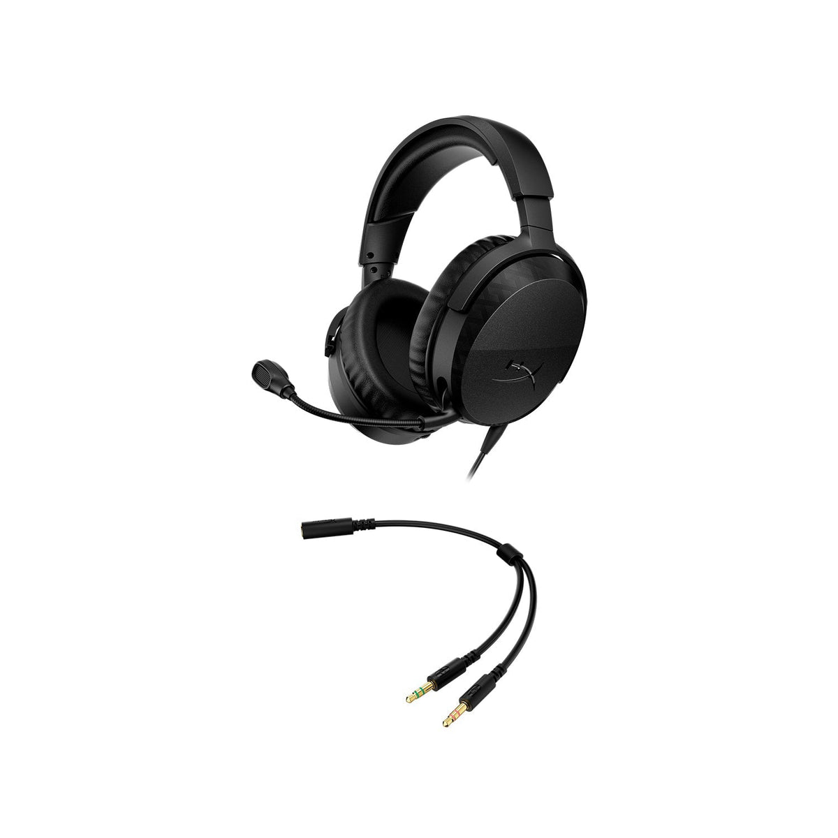 HyperX Cloud Stinger 3 Wired Gaming Headset - Black - with cable and extension