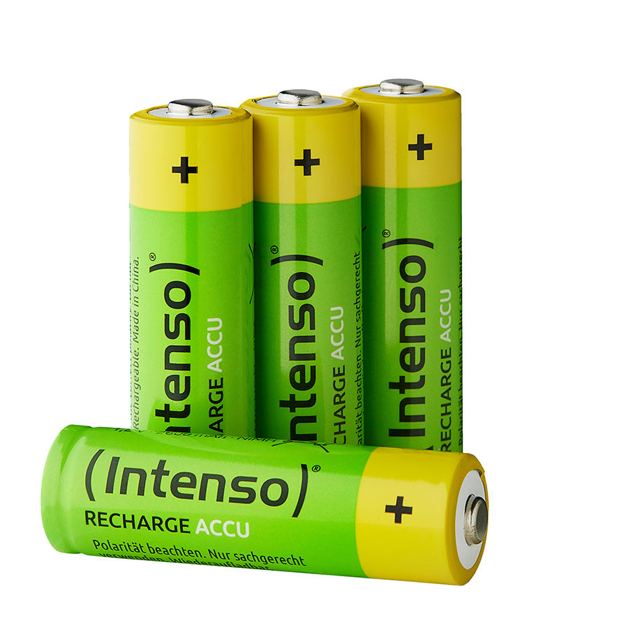 Intenso Energy Eco Rechargeable AA 2600mAh NiMH Batteries, 4 Pack - view 2