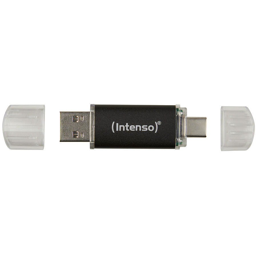Intenso Twist Line 32GB USB 3.2 Dual Flash Drive, USB-C & USB-A - Anthracite - view 6