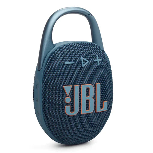 JBL Clip5, portable bluetooth speaker with carabiner, 12H battery, IP67 water &amp; dust proof and Auracast connect Blue | JBLCLIP5BLU