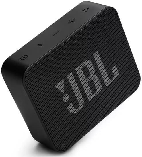 JBL GO Essential, compact portable speaker with battery, IPX7 waterproof Black | JBLGOES2BLK