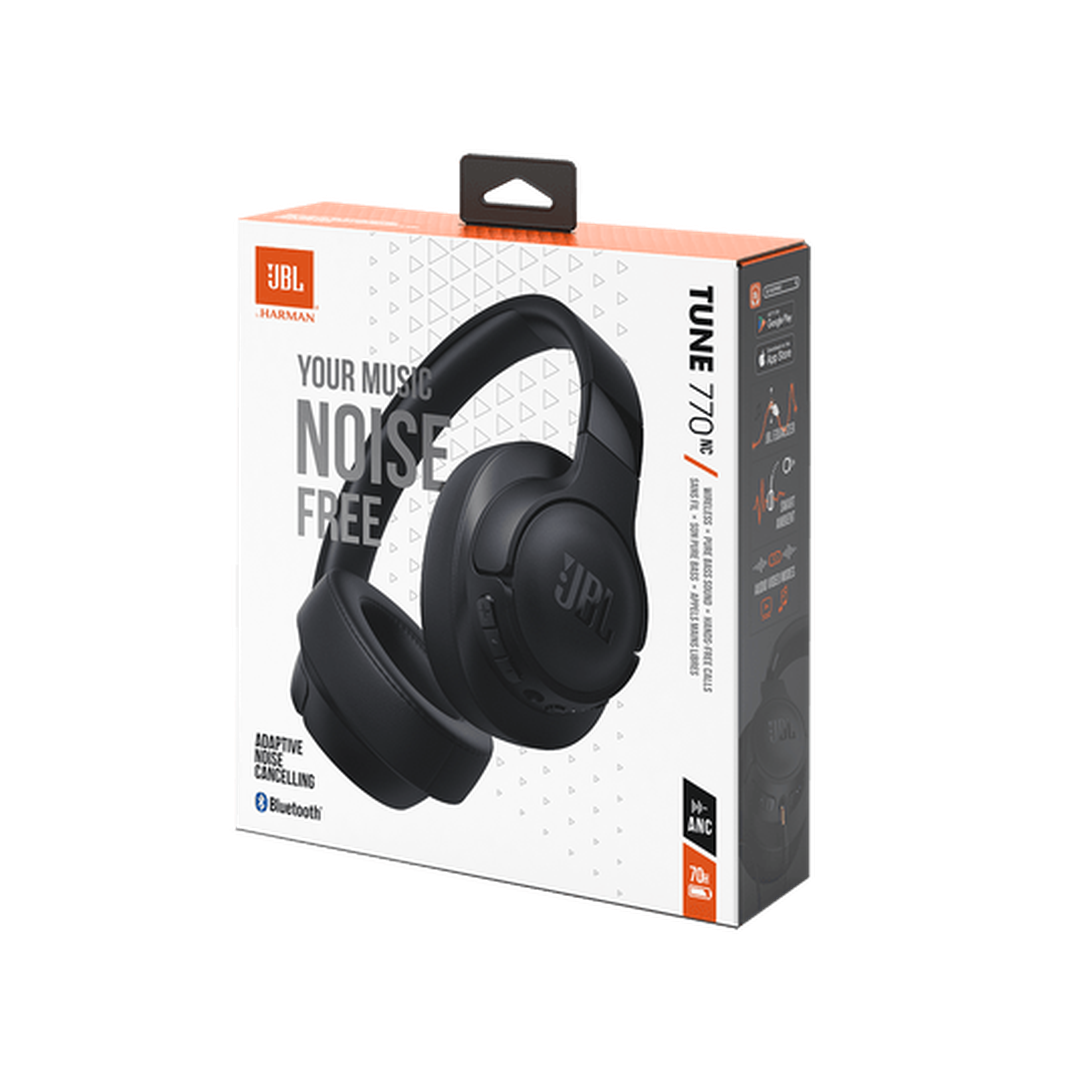 JBL Tune 770NC Over-Ear Wireless Headphones - Black | JBLT770NCBLK JBL Headphones Euronics Ireland