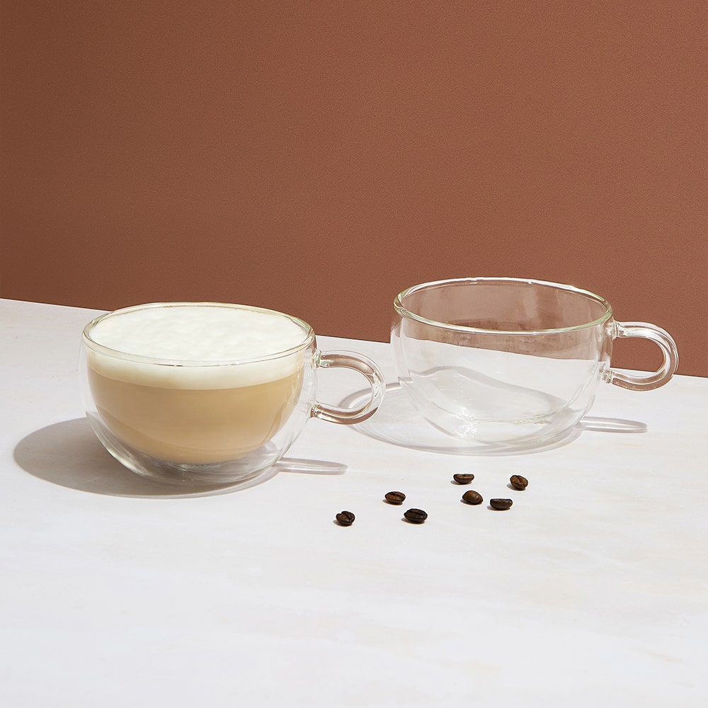 Judge JDG64 Duo Form latte glass set, 325ml product image 3