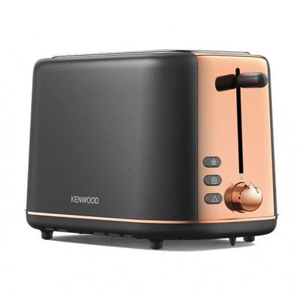Kenwood Abbey Lux 2-Slice Toaster – Black & Rose Gold | TCP05.C0DG