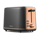 Kenwood Abbey Lux 2-Slice Toaster – Black & Rose Gold | TCP05.C0DG