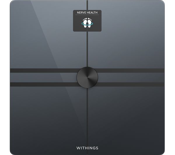 Withings Body Comp - Smart Scale with Body Composition & Visceral Fat Analysis - Black | 78-WBS12-Black-All-Inter