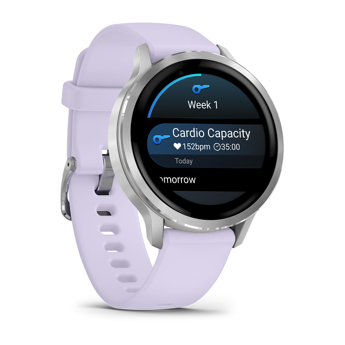 Garmin Venu 4 41mm GPS Health Smartwatch - angled front view