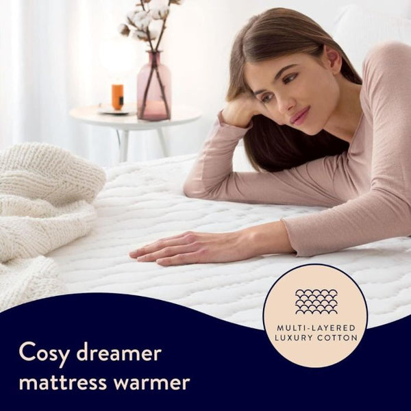Dreamland Superior Cotton Single Mattress Warmer | 16994C