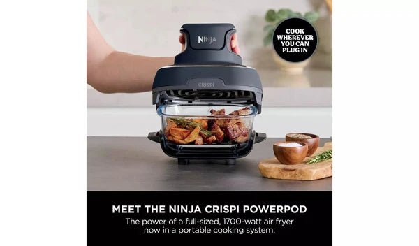 Ninja Crispi™ 4-in-1 Portable Glass Air Fryer Cooking System | FN101UKGY