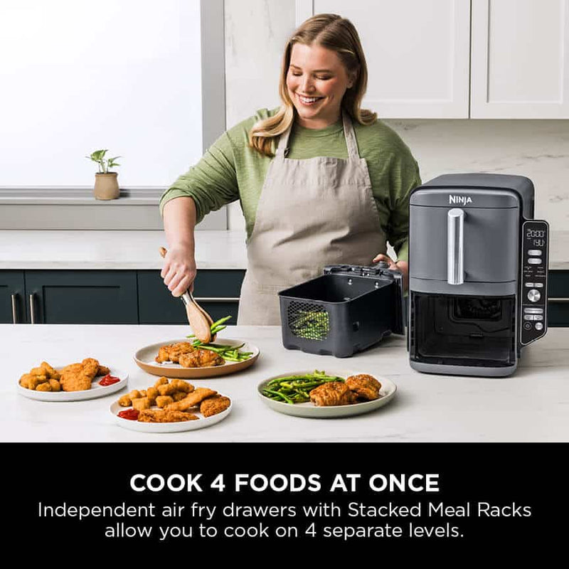 Ninja Double Stack XL 2 Drawer Air Fryer 9.5L | SL400UK