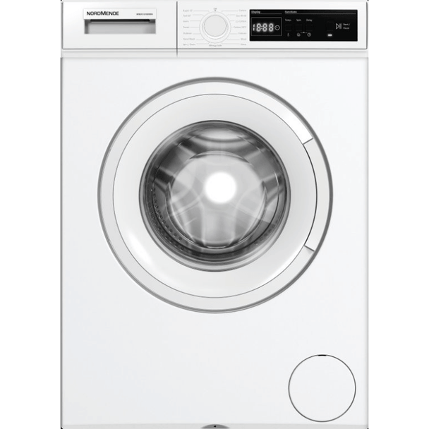 NordMende 10kg Washing Machine 1400 Spin Inverter Motor – White | WMA14100WH