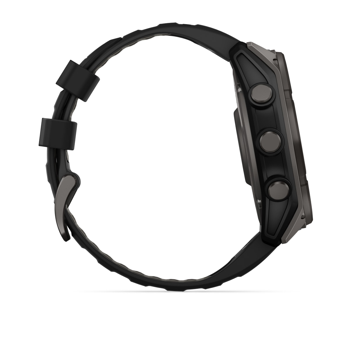 Garmin fenix 8 51mm Solar Sapphire GPS Smartwatch - side view