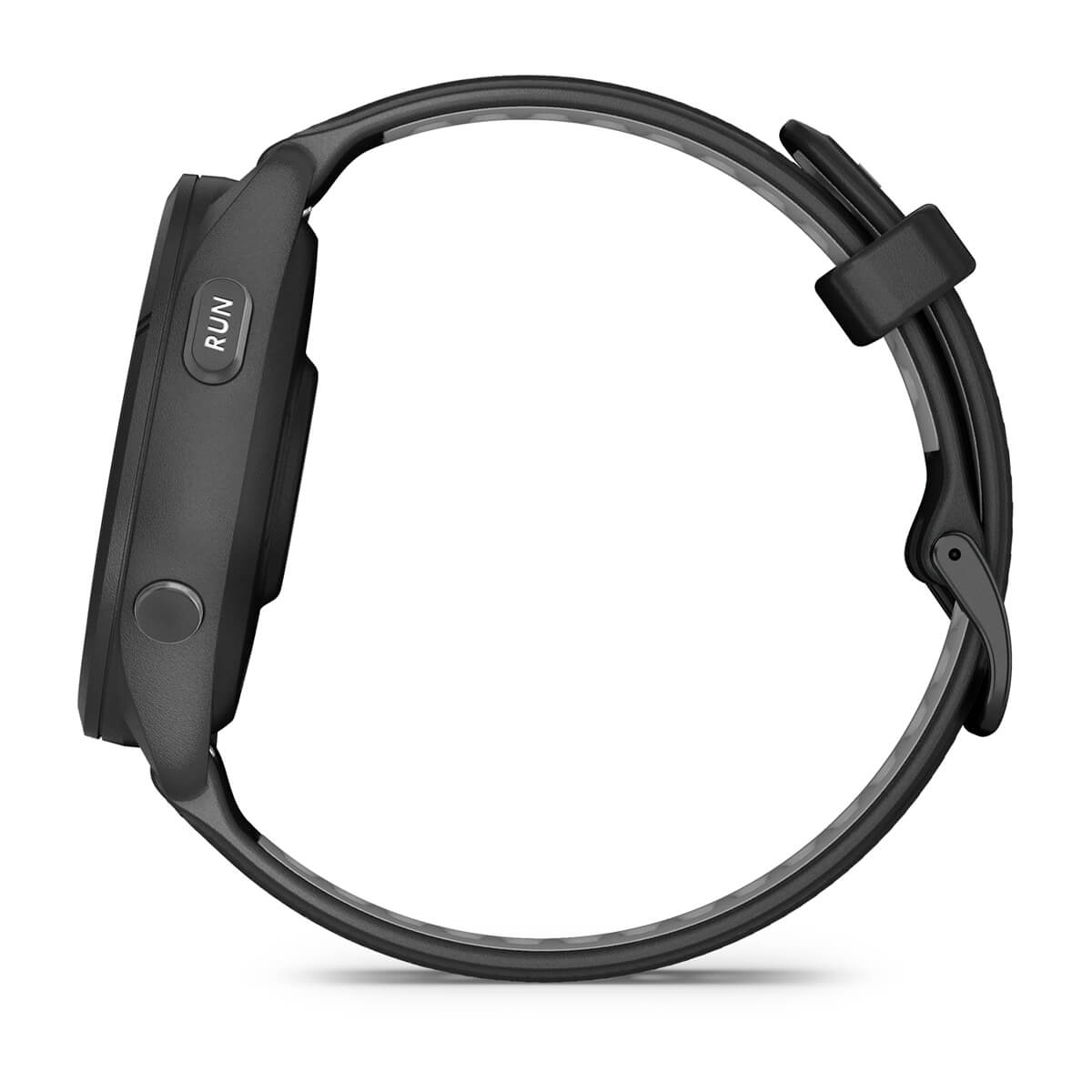 Garmin Forerunner 265 Music GPS Running Smartwatch - side view