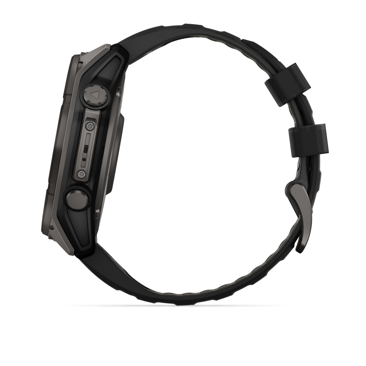 Garmin fenix 8 51mm Solar Sapphire GPS Smartwatch - side view