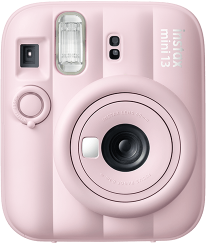 FUJIFILM instax mini 13 Instant Camera Candy Pink - front view