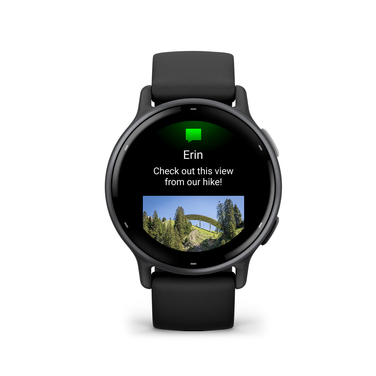 Garmin vivoactive 5 GPS Fitness Smartwatch - front view 2