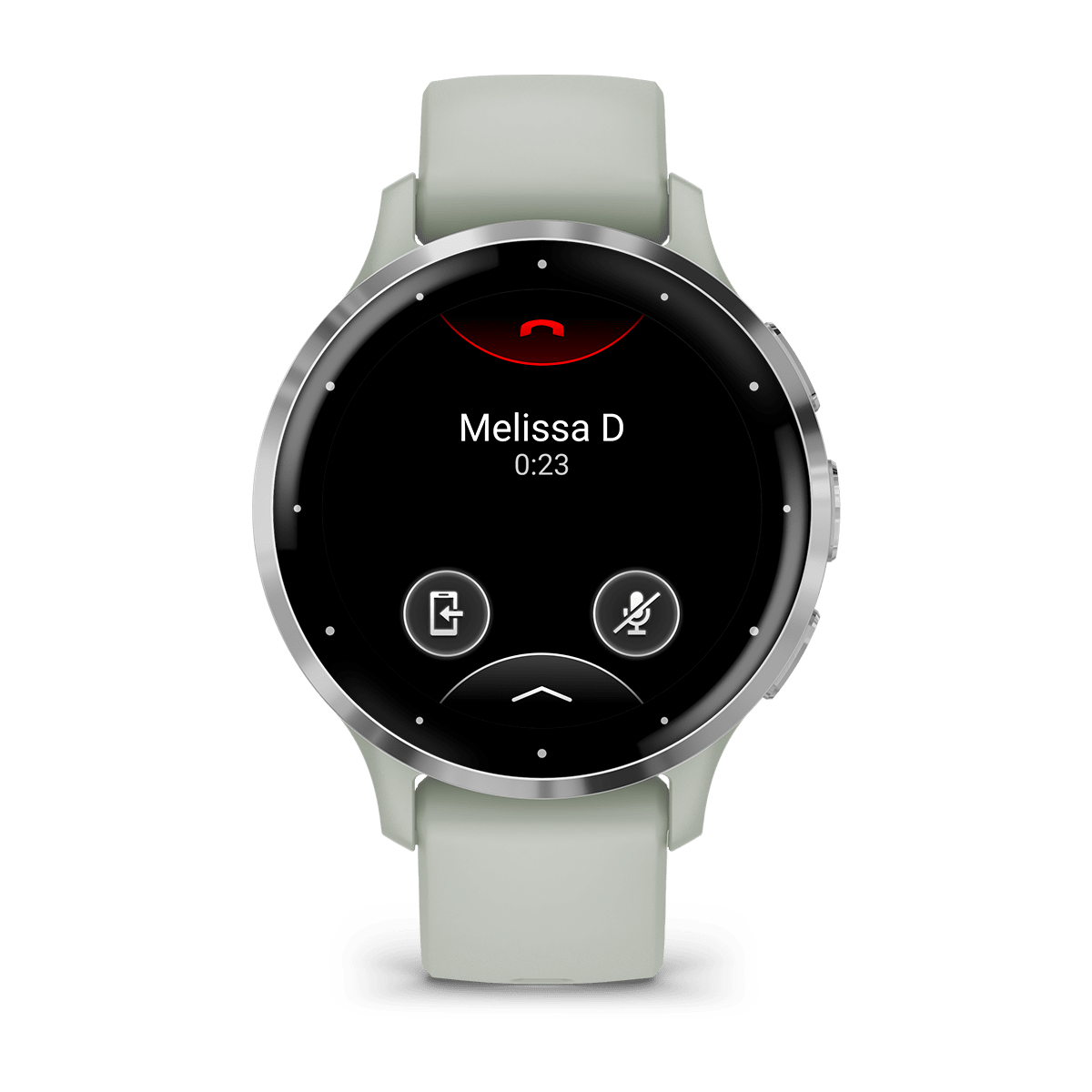 Garmin Venu 3S 41mm GPS Health Smartwatch - front view, screen on