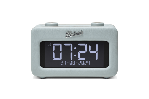 Roberts Revival Rest DAB+/FM Bluetooth Retro Clock Radio – Duck Egg | REVIVAL-REST-DE