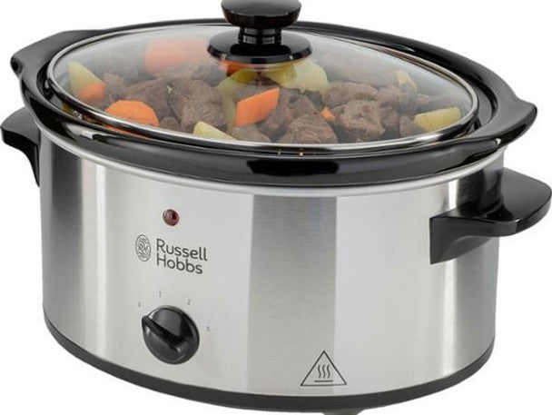 Russell Hobbs 3.5L Slow Cooker - Stainless Steel | 23200